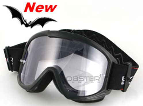 MX1-100 Off-Road Black Goggles, by Bobster